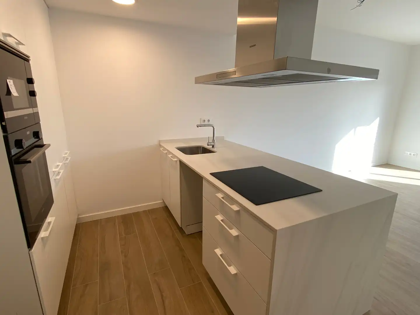 Kitchen of Flat for sale in Sarrià de Ter  with Air Conditioner, Heating and Private garden