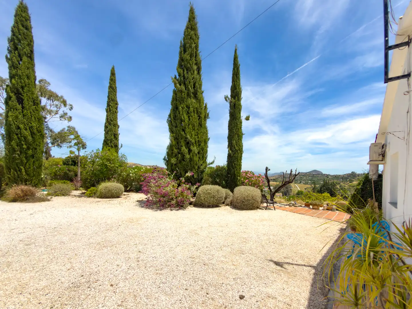 Jardín de Finca rústica en venta en Coín con Aire acondicionado, Trastero y Piscina
