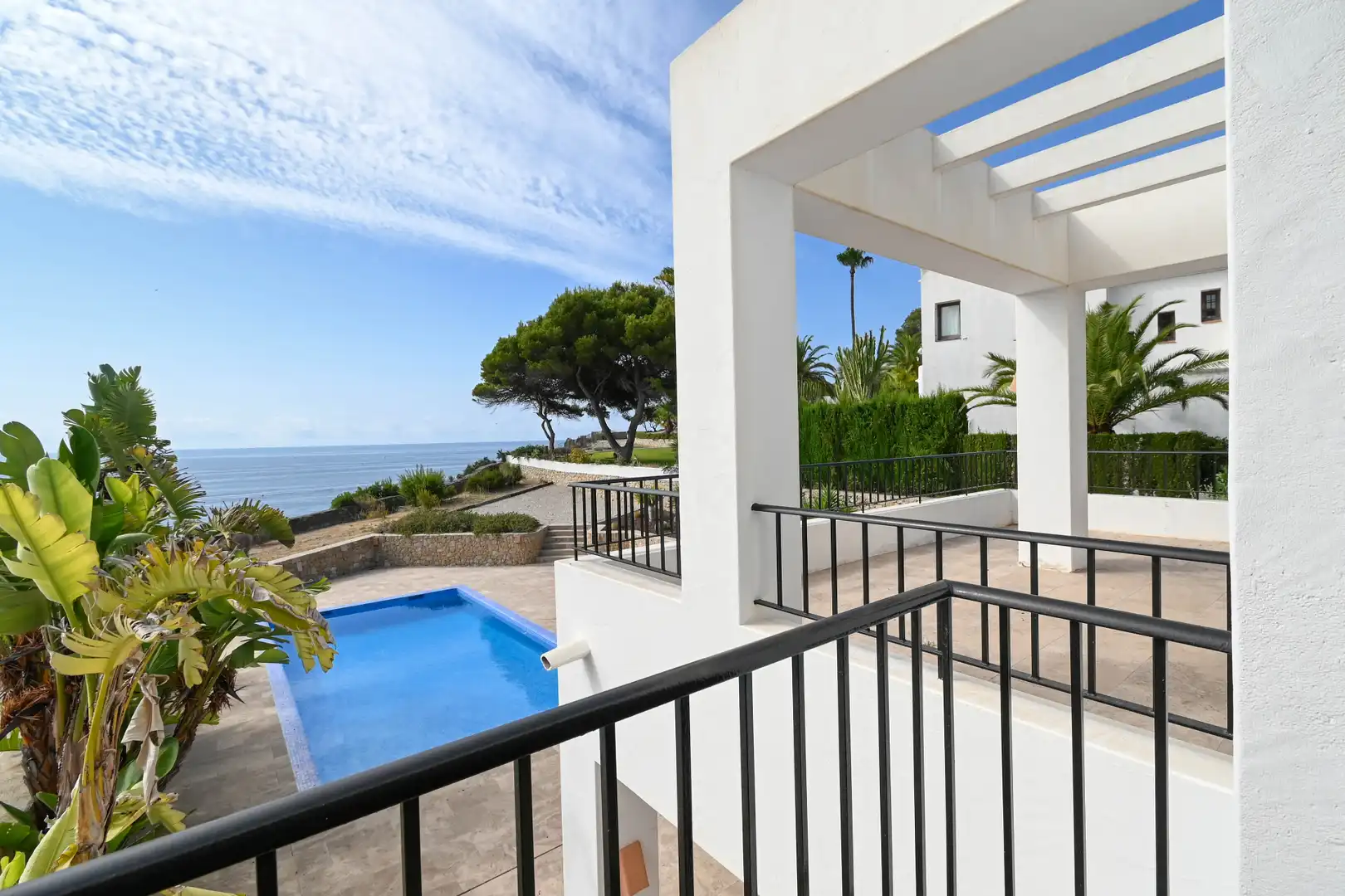 Terrace of Houses for sale in Moraira  with Private garden, Terrace and Swimming Pool