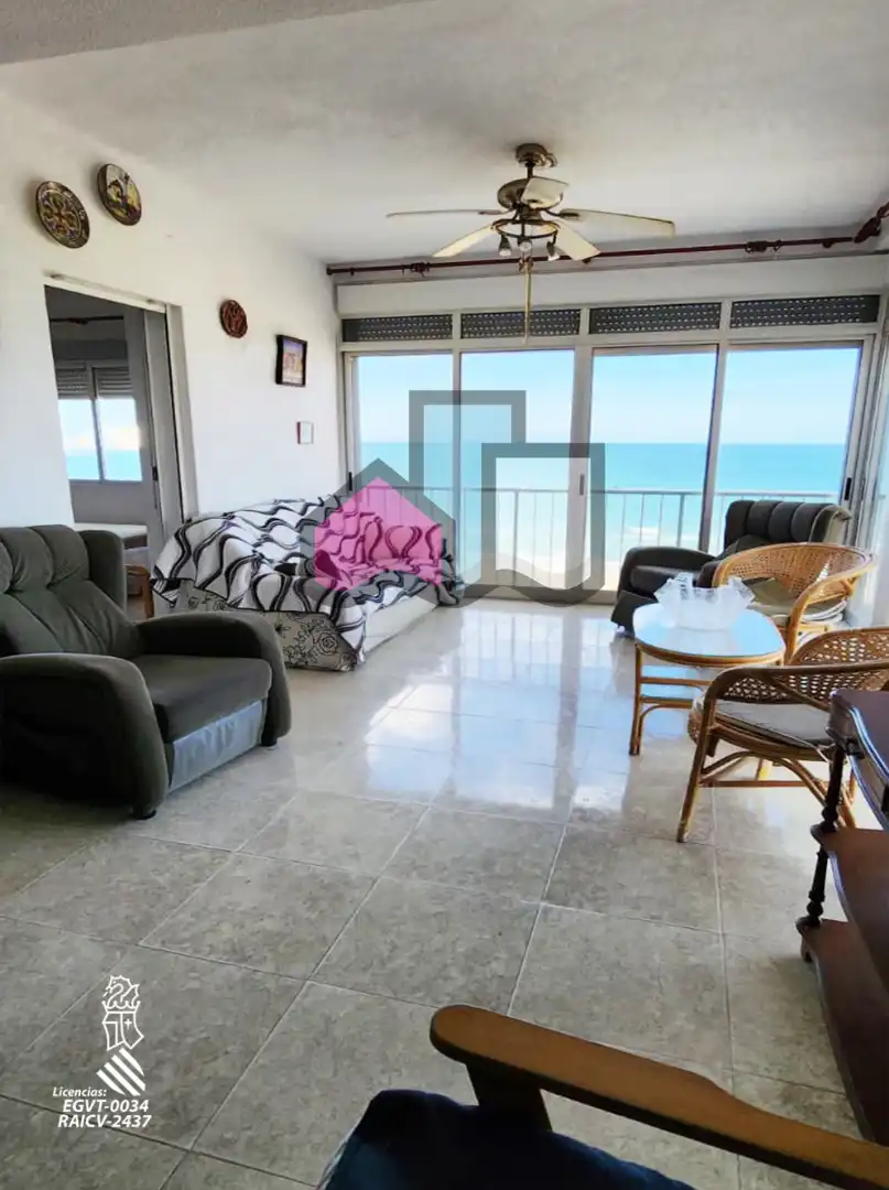 Sala de estar de Apartamento en venta en Cullera con Terraza, Amueblado y Horno