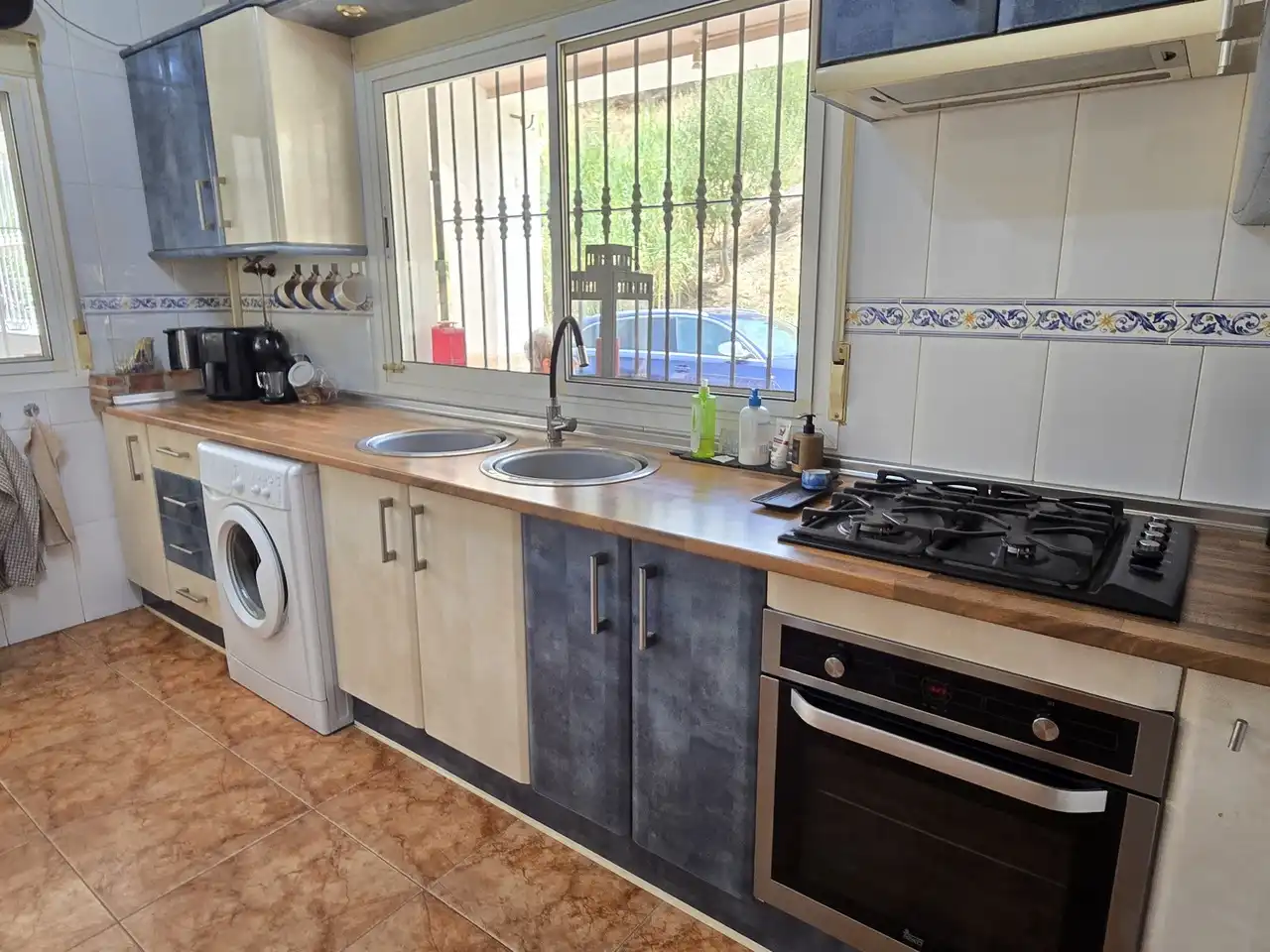 Cocina de Casa o chalet en venta en Canillas de Aceituno con Aire acondicionado y Terraza
