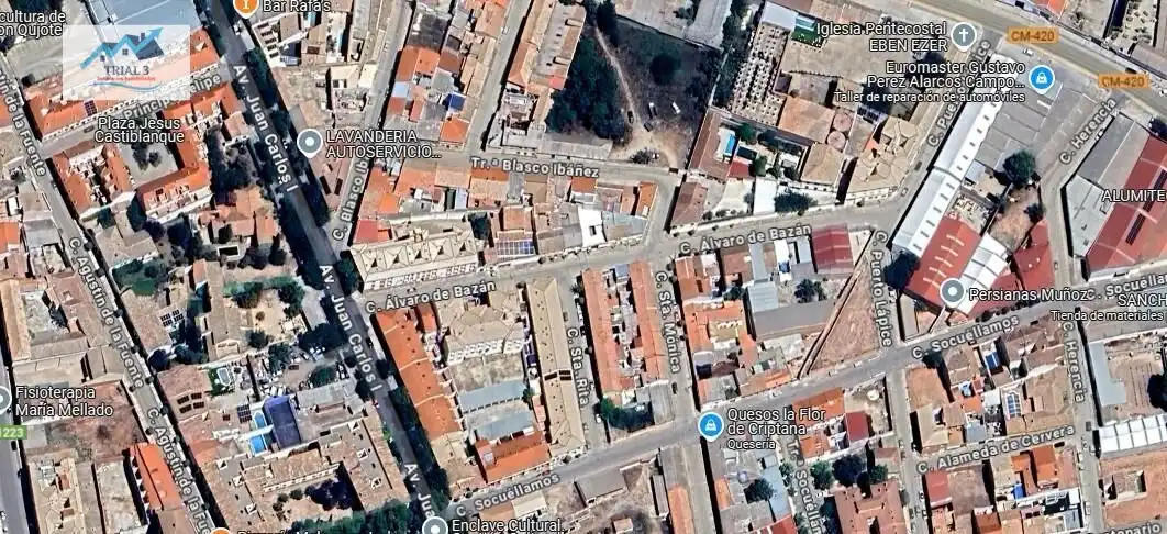 Vista exterior de Pis en venda en Campo de Criptana