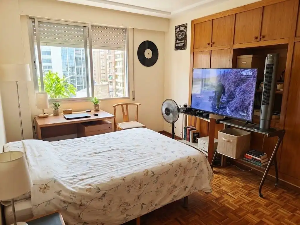 Bedroom of Flat for sale in Benetússer  with Air Conditioner and Balcony