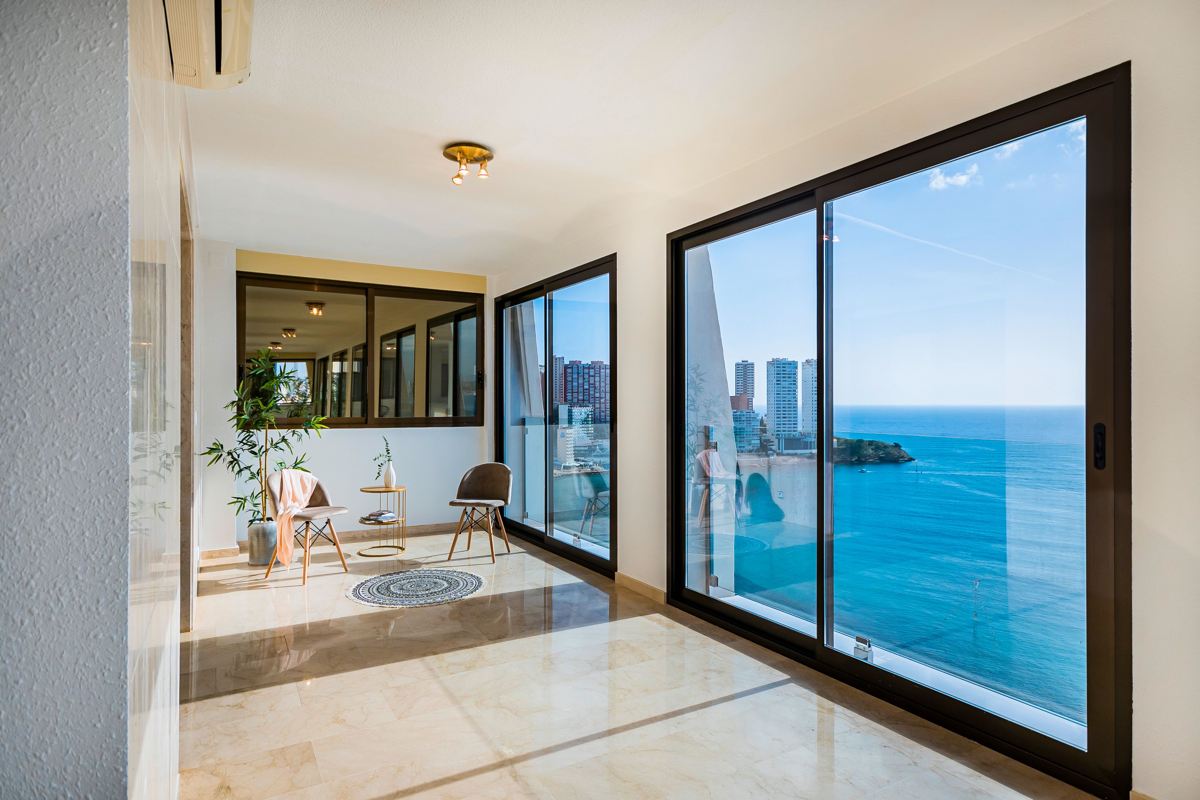 Living room of Attic for sale in Benidorm  with Air Conditioner, Heating and Terrace