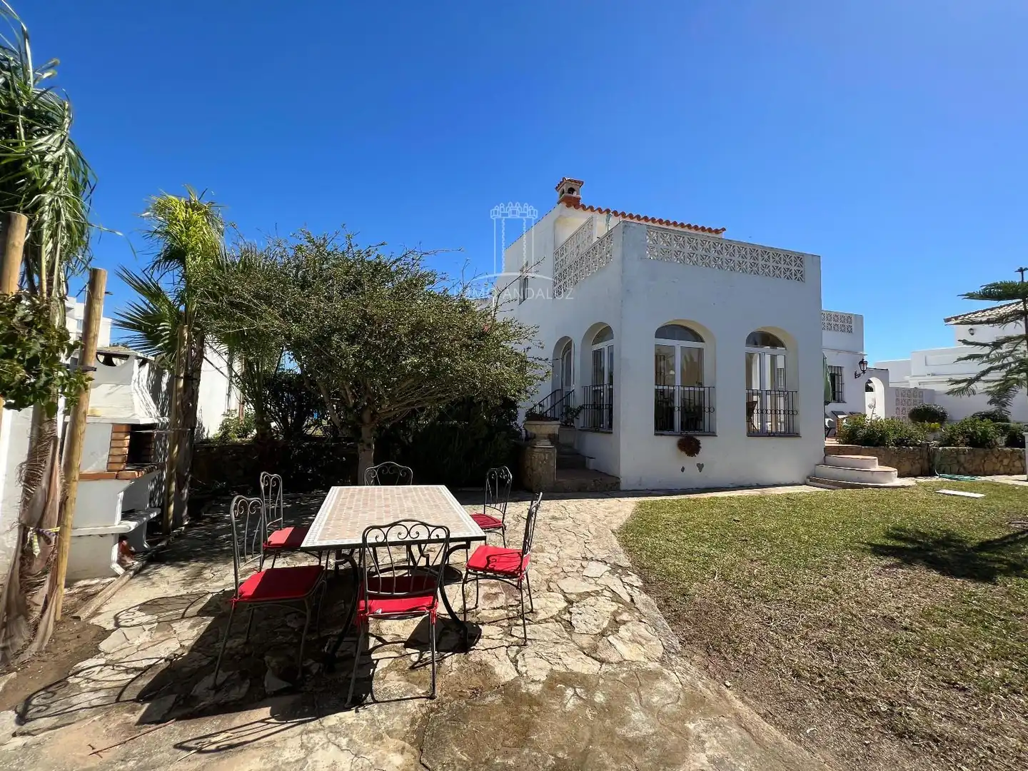 Garden of Houses for sale in Conil de la Frontera  with Air Conditioner, Heating and Swimming Pool