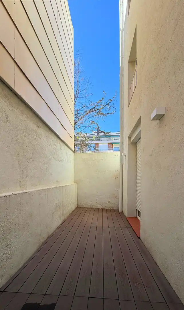 Balcony of Flat for sale in Barcelona  with Air Conditioner, Parquet flooring and Terrace