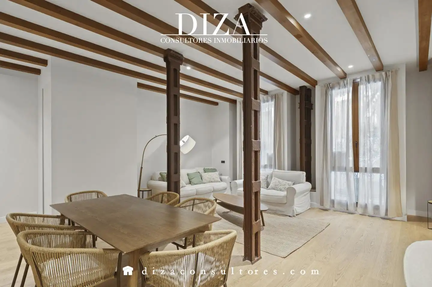 Sala d'estar de Planta baixa en venda en Barrio de Salamanca