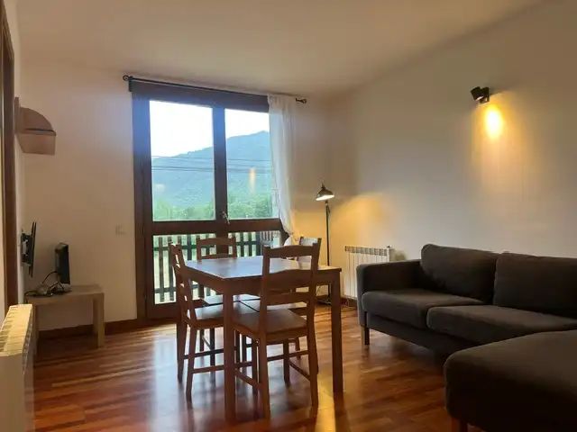 Sala d'estar de Apartament en venda en Esterri d'Àneu amb Calefacció, Parquet i Traster