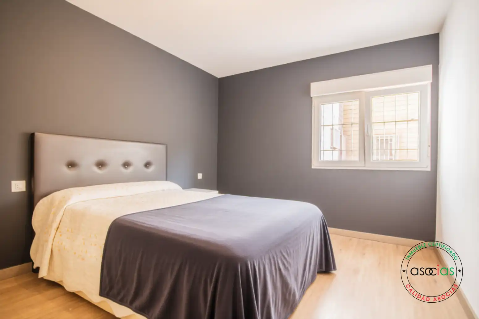 Bedroom of Flat for sale in Gijón   with Furnished