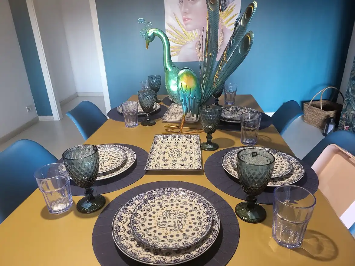 Comedor de Casa adosada de alquiler en Cangas  con Aire acondicionado, Calefacción y Jardín privado