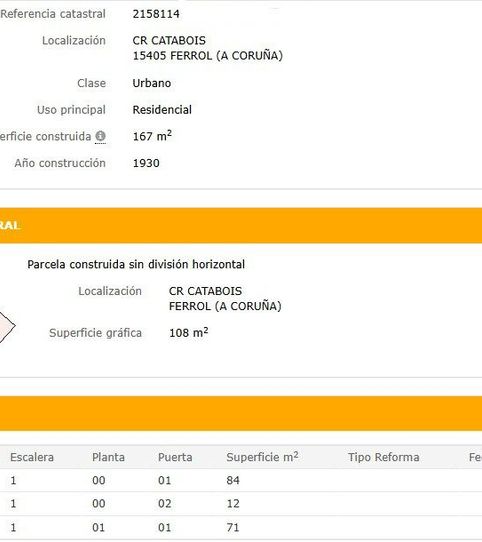 Foto 2 de Casa o xalet en venda a A Malata - Catabois - Ciudad Jardín, Ferrol