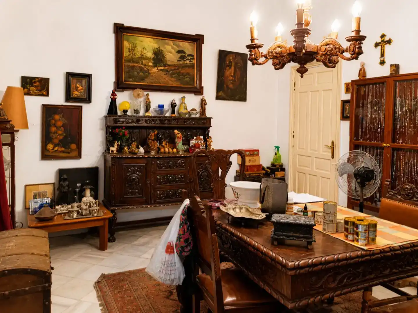 Dining room of Flat for sale in Sevilla  with Private garden