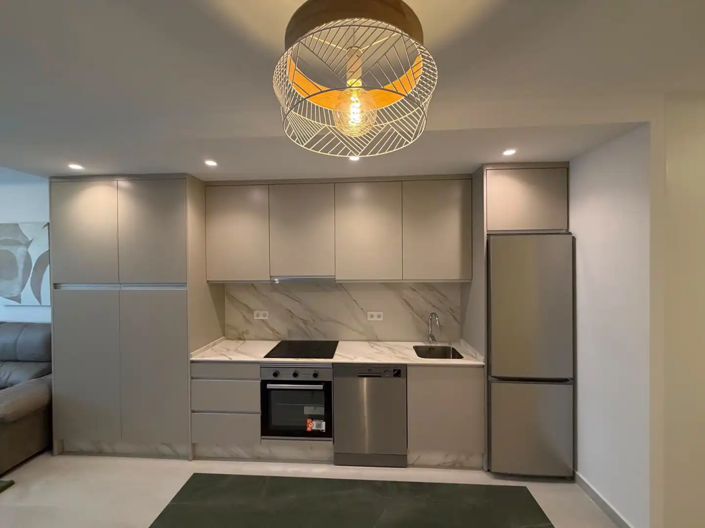Cocina de Apartamento en venta en Torremolinos con Aire acondicionado y Amueblado
