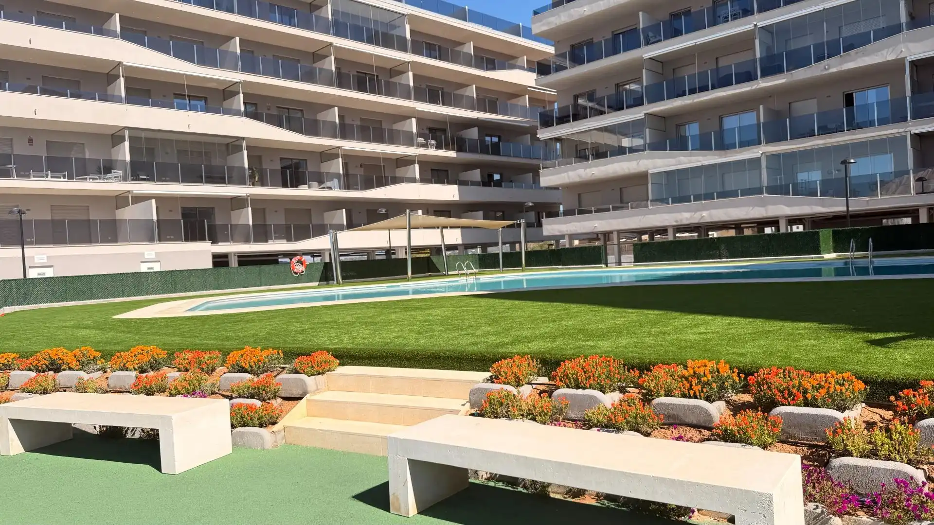 Piscina de Pis en venda en Santa Pola amb Jardí privat, Terrassa i Piscina comunitària