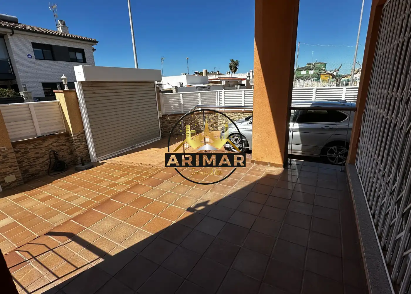 Exterior view of Detached homes for sale in Burriana / Borriana  with Air Conditioner, Terrace and Swimming Pool