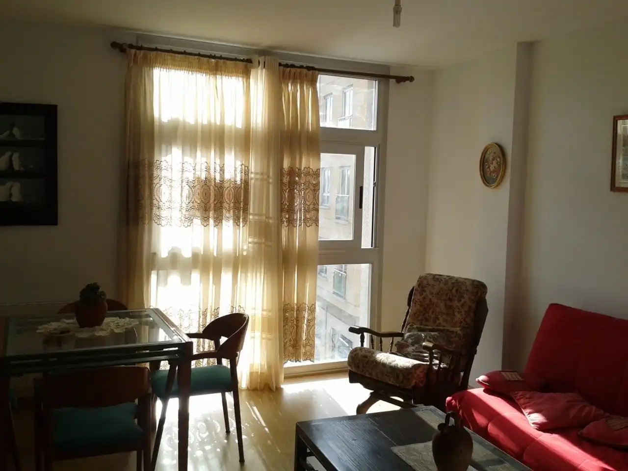 Sala de estar de Piso en venta en Cariño con Trastero y Amueblado