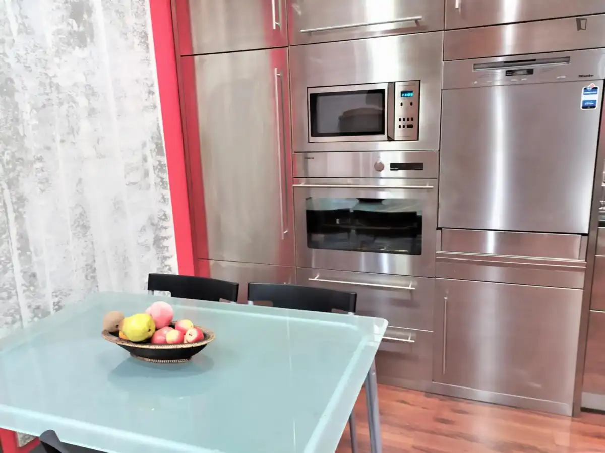 Kitchen of Study for rent in Barcelona  with Air Conditioner, Heating and Furnished