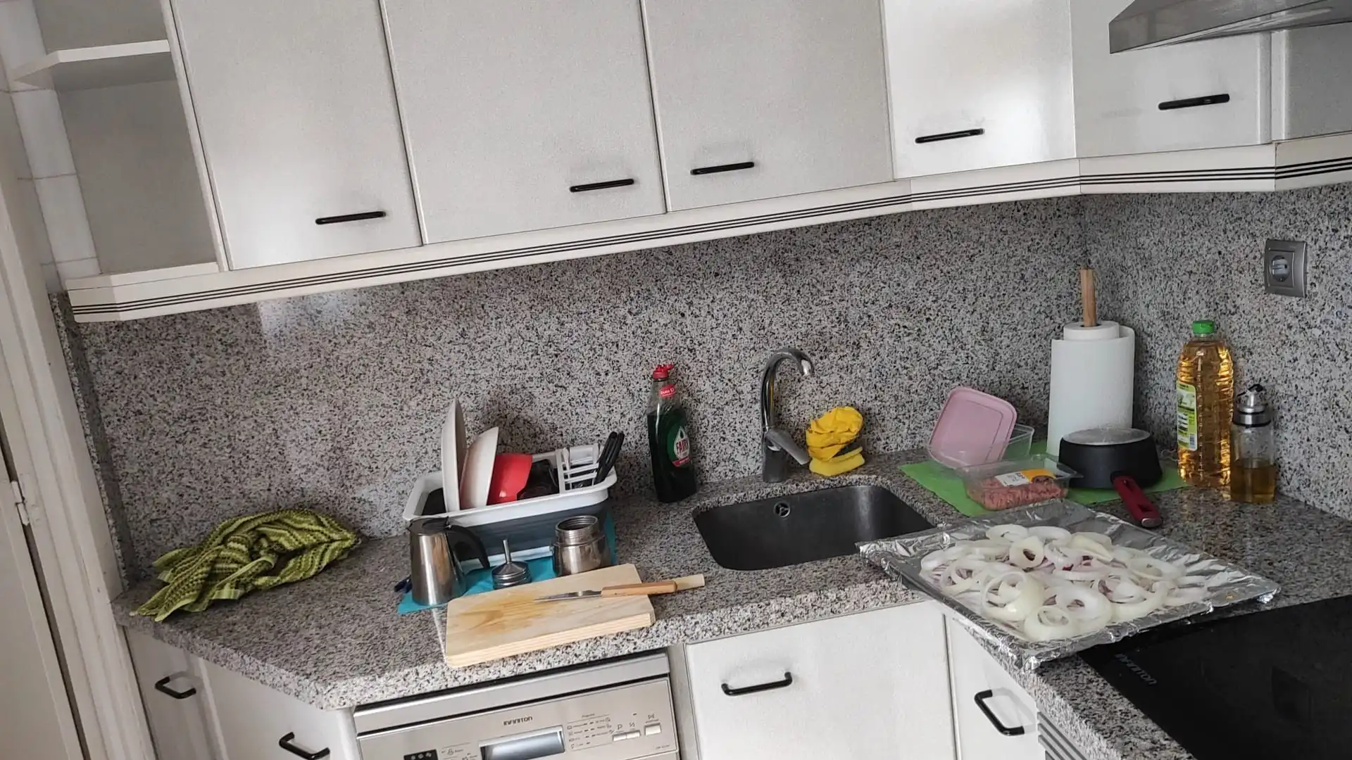 Küche von Wohnung zur Miete in Jaén mit Möbliert