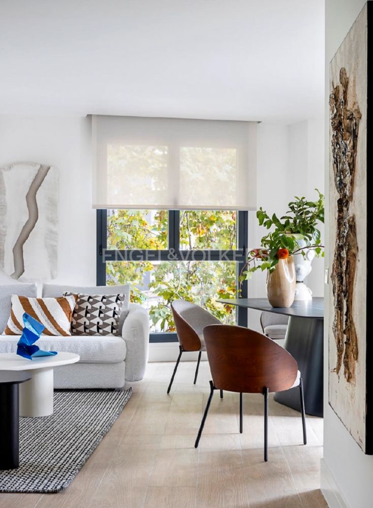 Vista exterior de Apartament de lloguer en  Madrid Capital amb Aire condicionat, Calefacció i Terrassa