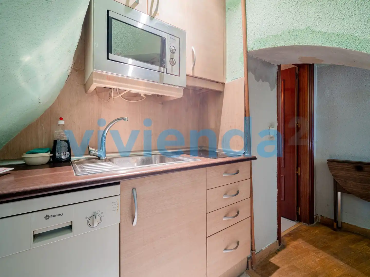 Kitchen of Commercial properties for sale in Madrid  with Heating