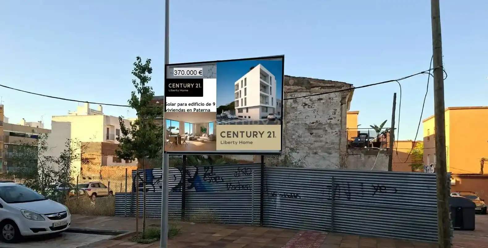 Vista exterior de Residencial en venta en Paterna