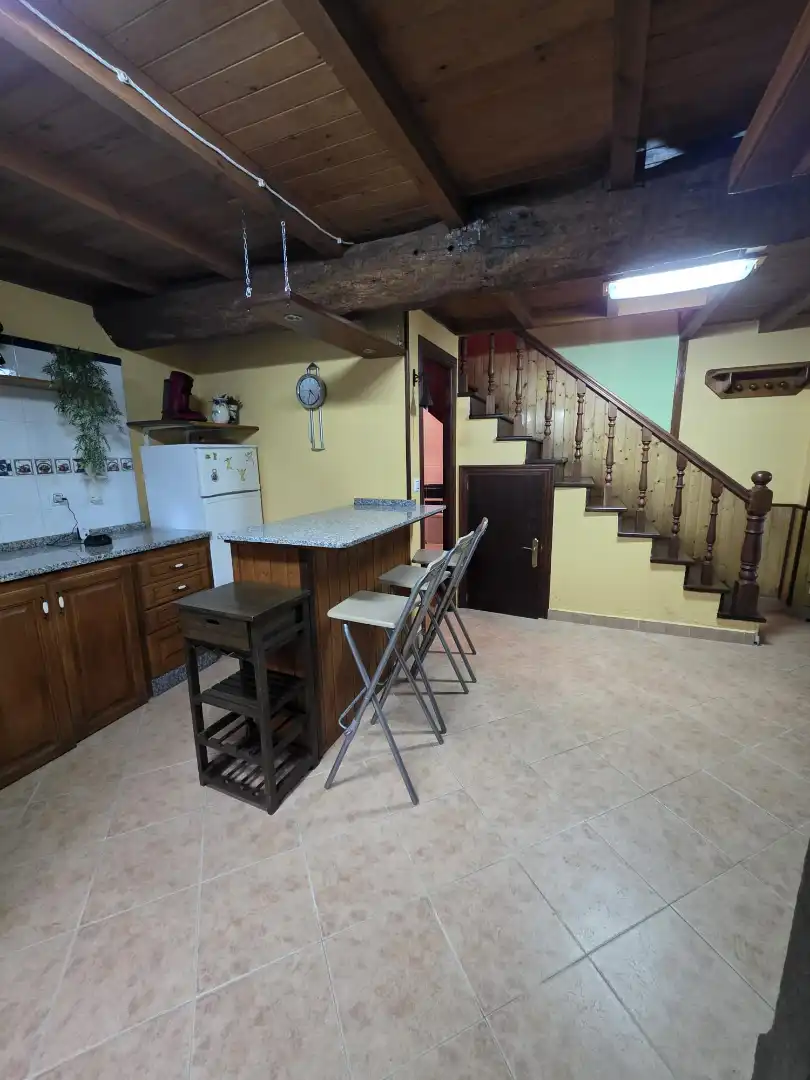 Cocina de Casa adosada en venta en Narón con Calefacción, Jardín privado y Amueblado