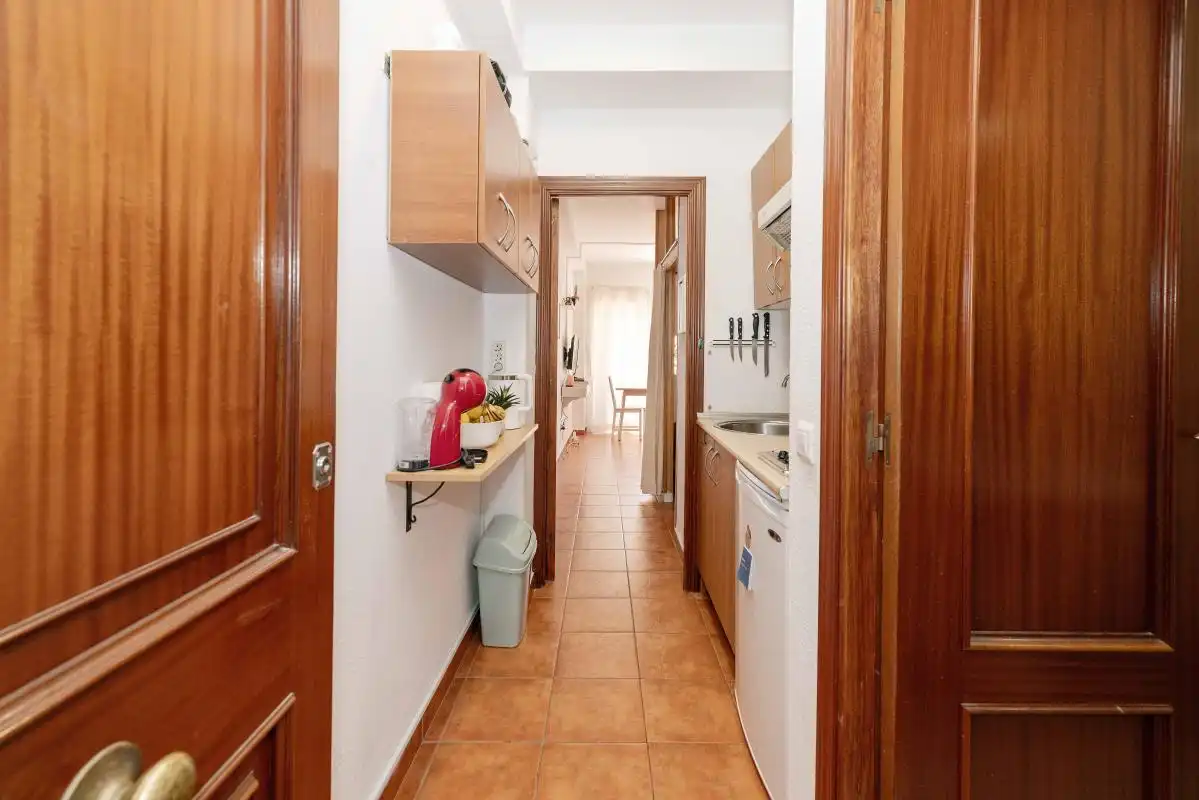 Cocina de Estudio en venta en Torremolinos con Aire acondicionado, Calefacción y Terraza