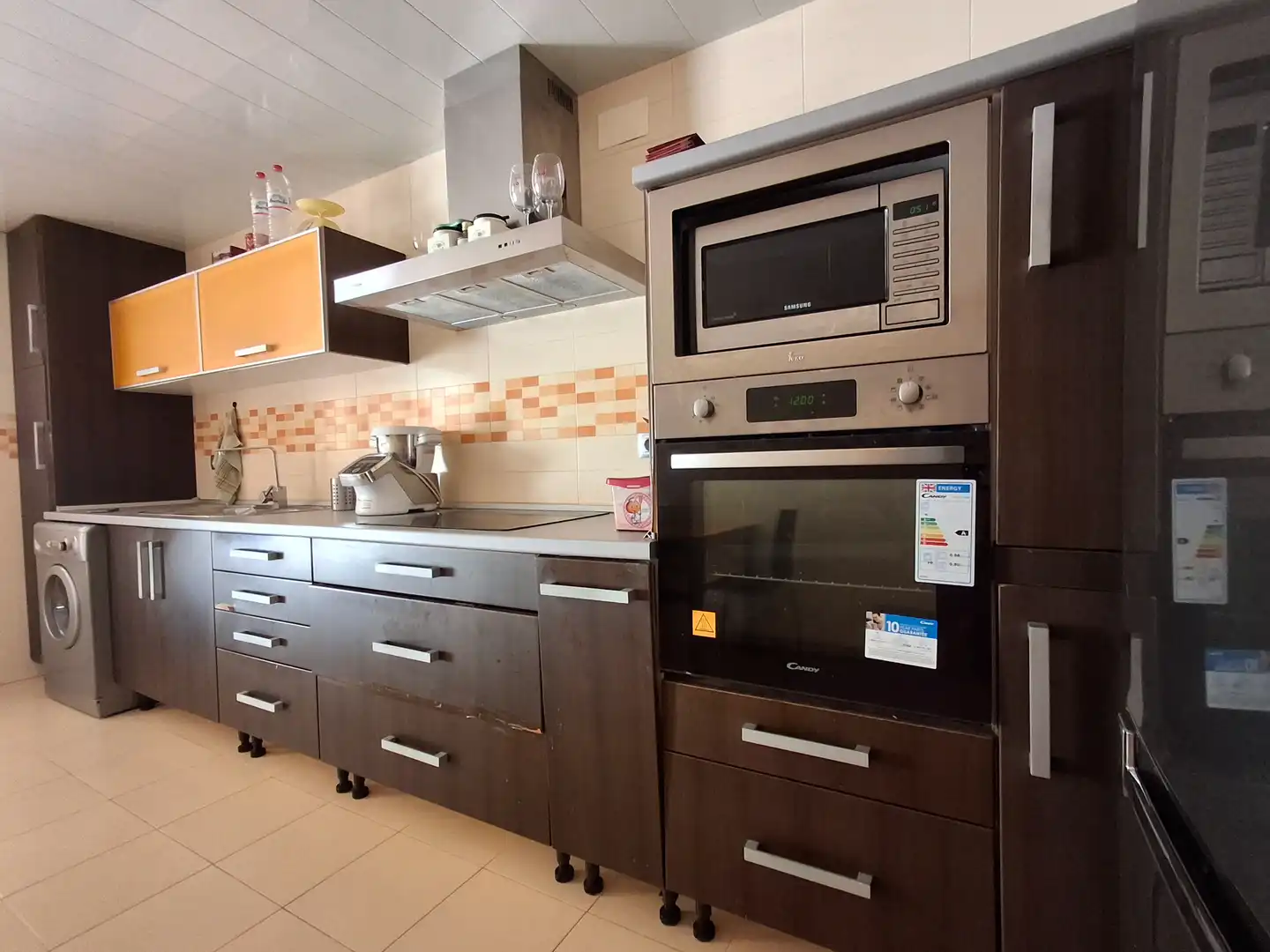 Cocina de Casa adosada en venta en Ciudad Real con Aire acondicionado, Calefacción y Jardín privado