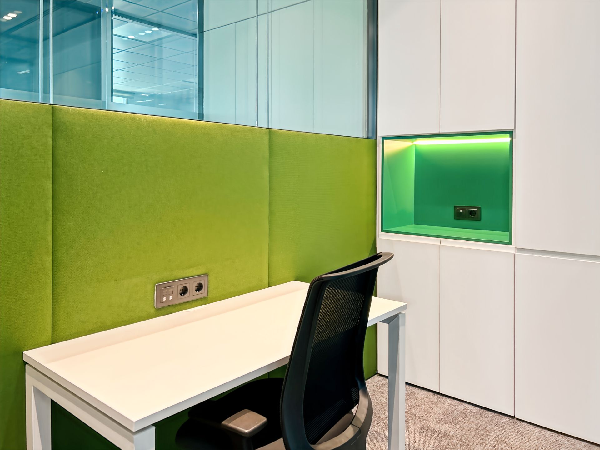 Office to rent in  Madrid Capital  with Air Conditioner, Furnished and Balcony
