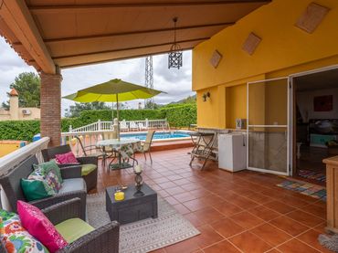 Villa mit Pool zur Miete in Ardelejos - Cuesta de la Palma - Buenavista