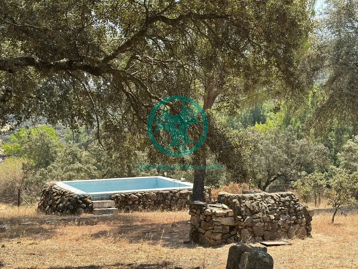 Schwimmbecken von Country house zur Miete in Cáceres mit Schwimmbad, Möbliert und Ofen