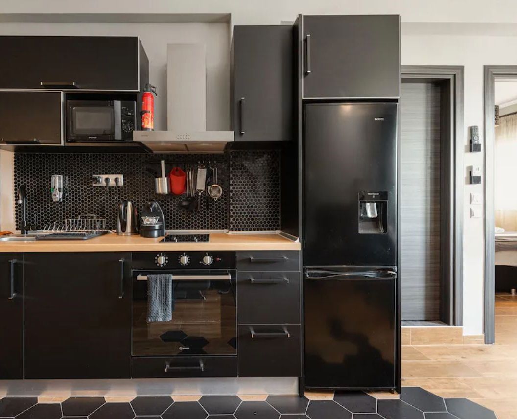 Kitchen of Flat to rent in  Huelva Capital  with Furnished, TV and Pets allowed