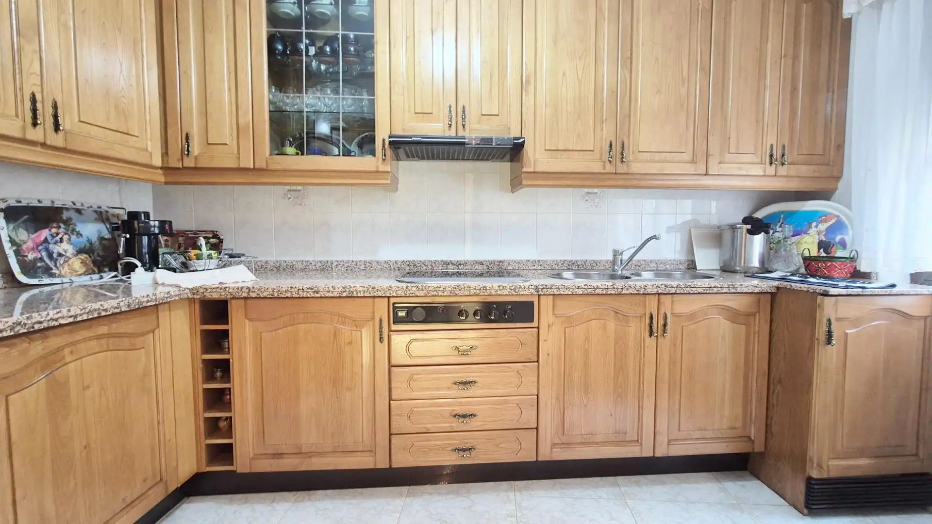 Cocina de Casa o chalet en venta en San Esteban de la Sierra con Amueblado