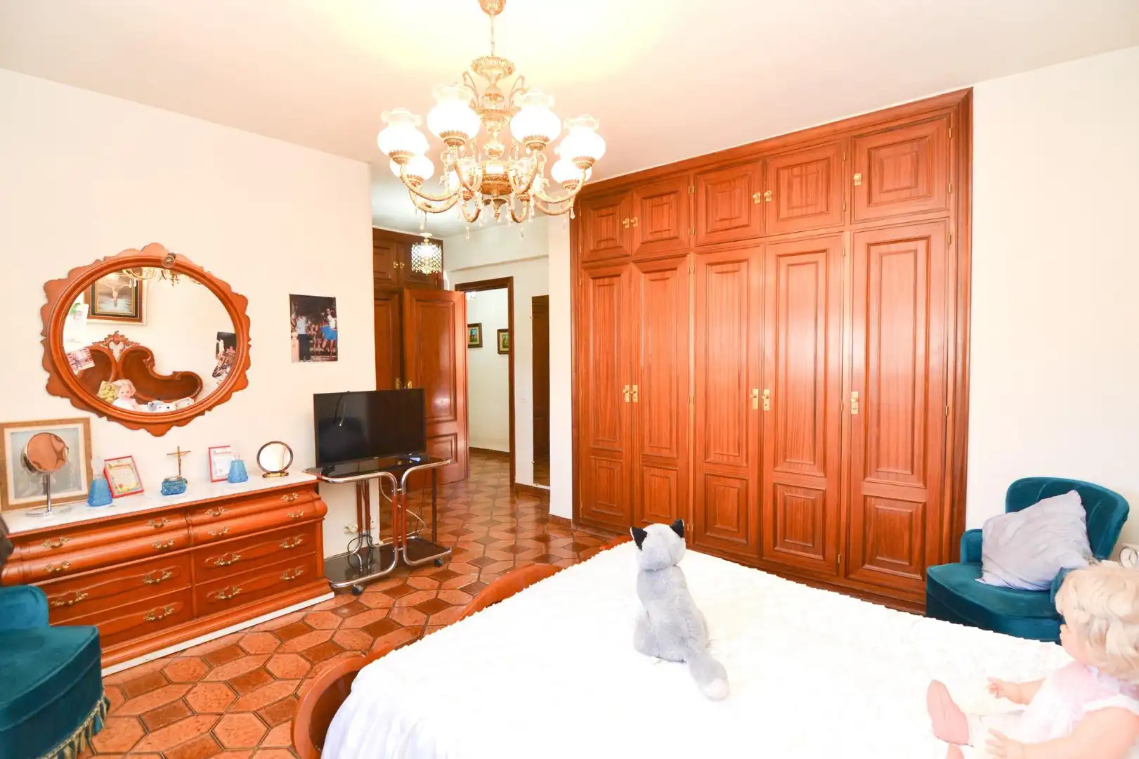 Bedroom of Houses for sale in El Escorial  with Heating, Private garden and Terrace