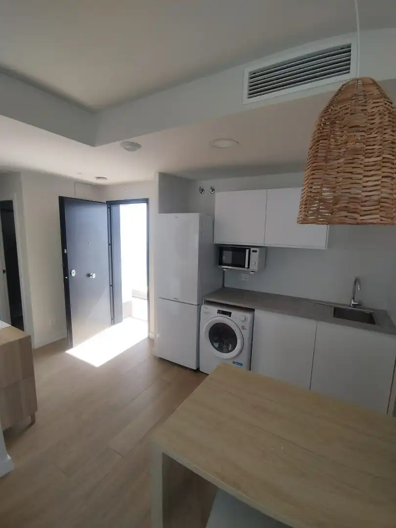 Cocina de Apartamento de alquiler en Murcia con Aire acondicionado, Calefacción y Terraza