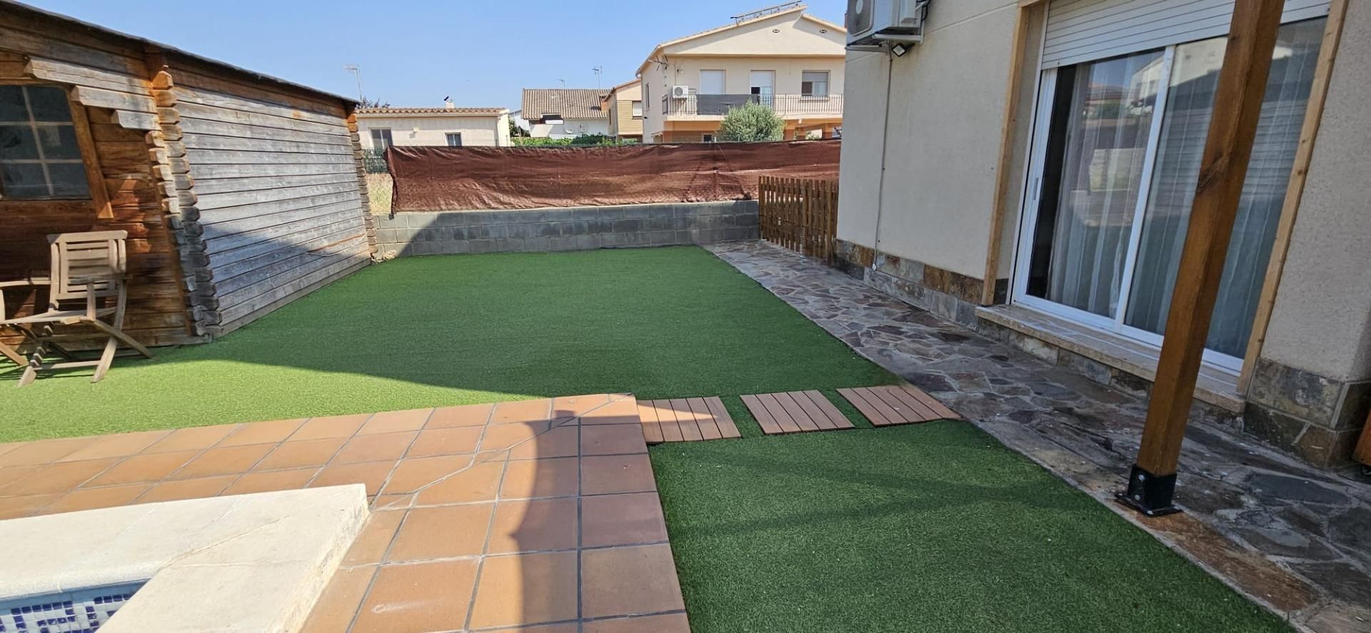 Terrace of House or chalet for sale in Santa Eulàlia de Ronçana  with Air Conditioner, Heating and Private garden