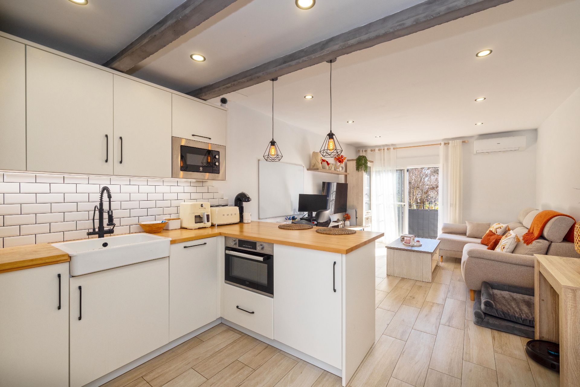 Cuina de Casa adosada en venda en Marbella amb Aire condicionat, Terrassa i Traster