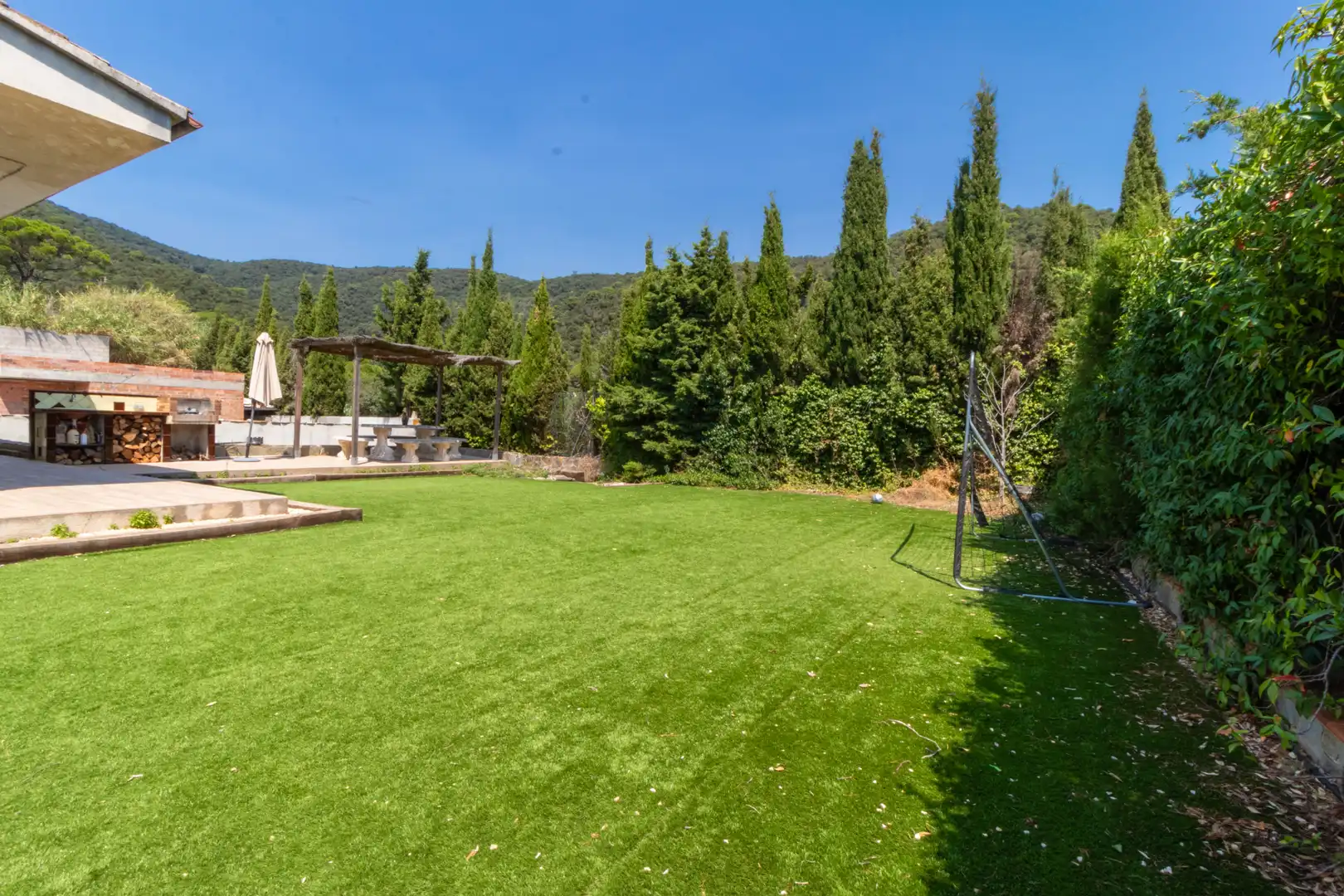 Jardí de Casa o xalet en venda en Sant Cebrià de Vallalta amb Aire condicionat, Jardí privat i Terrassa