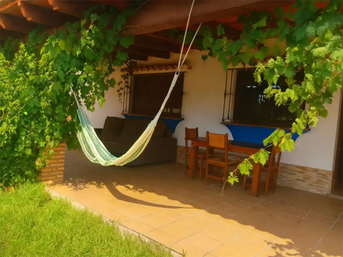 Terraza de Casa o chalet para compartir en Los Franceses – La Vega