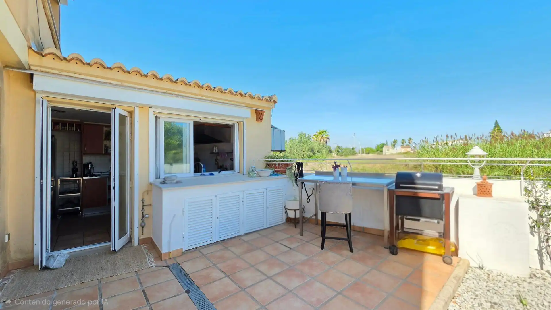 Terraza de Casa adosada en venta en Park Nord - Casona