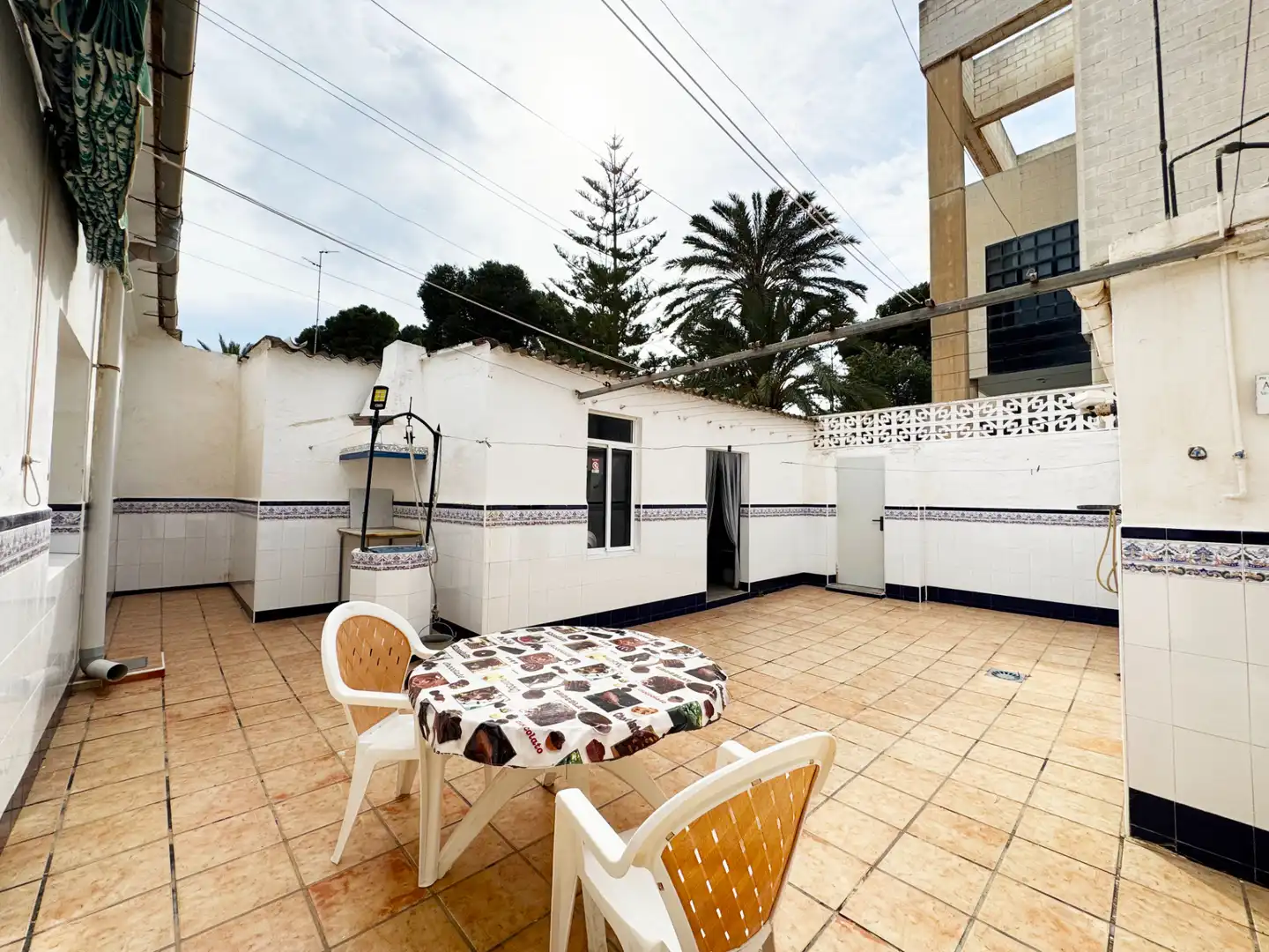 Terraza de Casa adosada en venta en San Pedro del Pinatar con Aire acondicionado, Amueblado y Horno