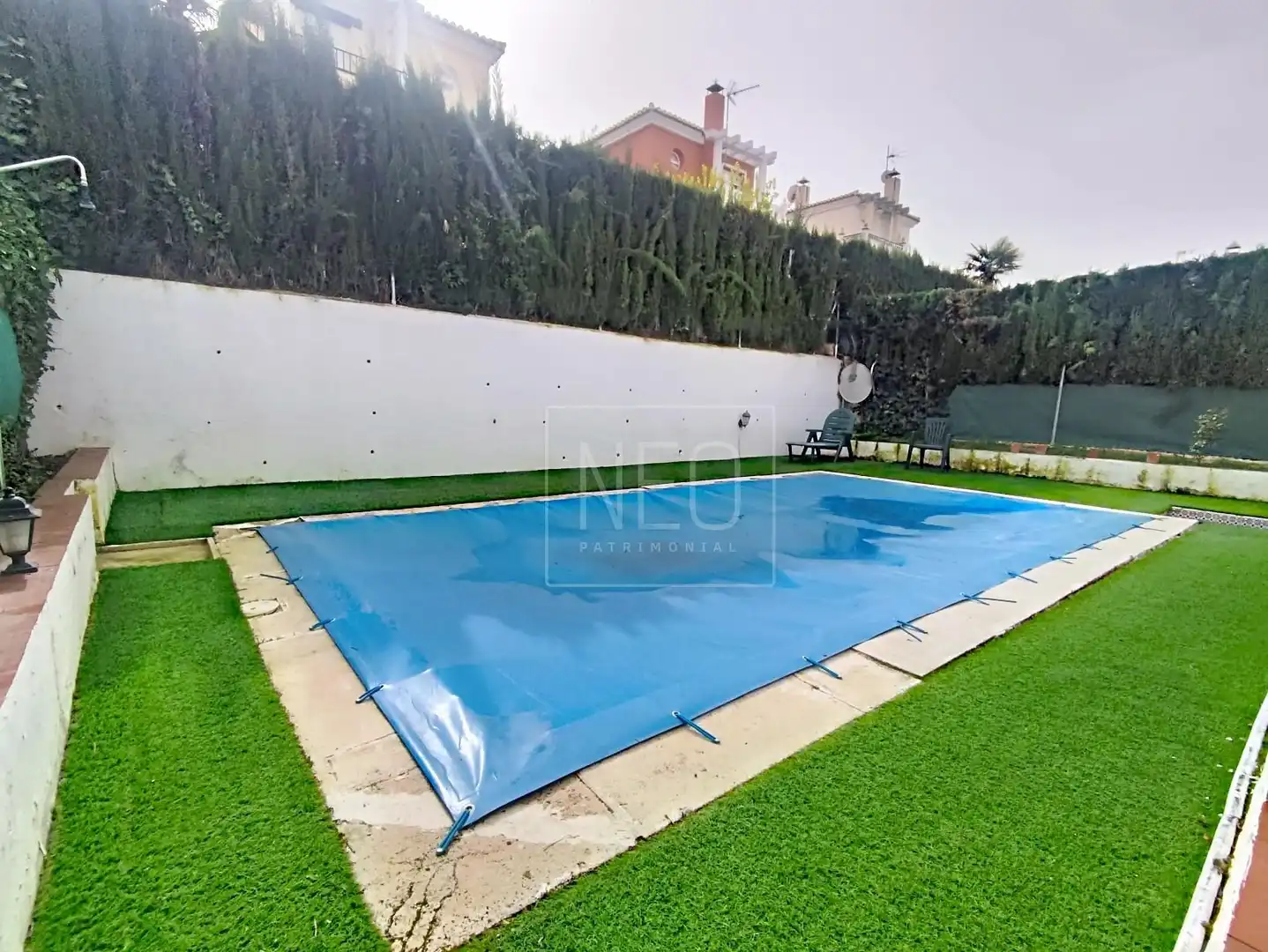 Piscina de Casa o xalet en venda en La Zubia amb Jardí privat, Piscina i Balcó