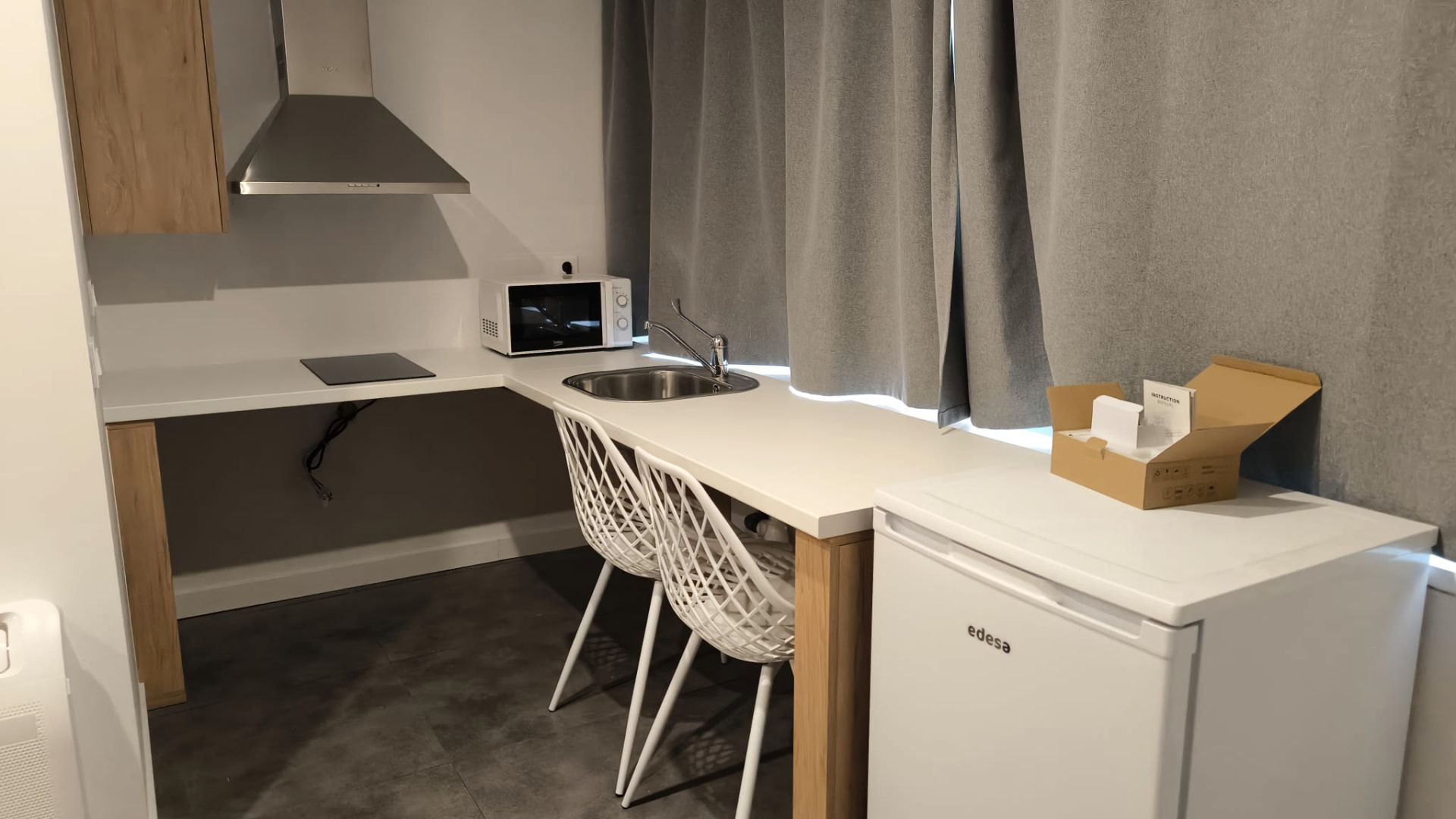 Cuina de Apartament de lloguer en  Lleida Capital amb Aire condicionat, Calefacció i Parquet