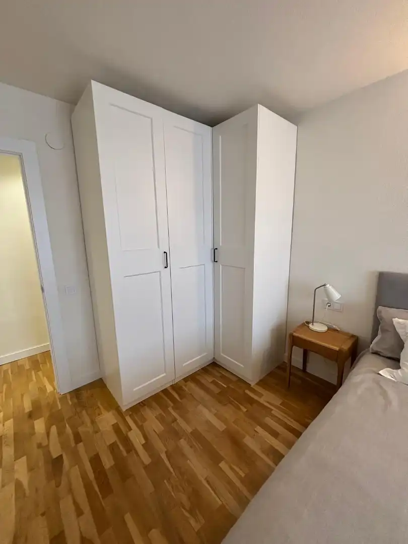 Bedroom of Flat for rent in  Pamplona / Iruña  with Heating, Parquet flooring and Terrace