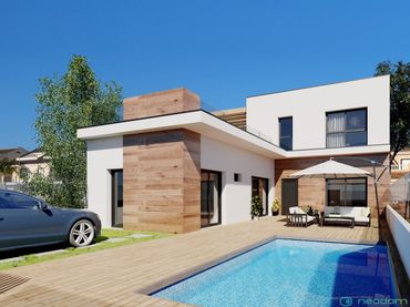 Reihenhaus mit Pool zum Verkauf in San Javier ciudad