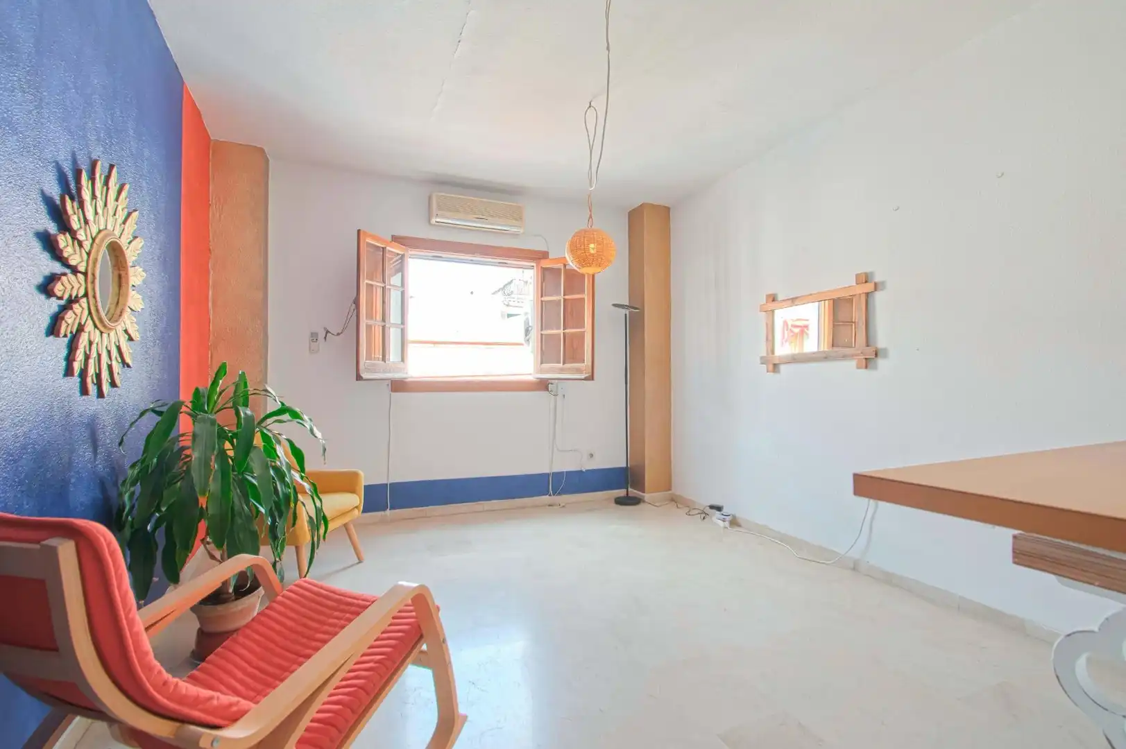 Wohnzimmer von Wohnung zum Verkauf in Sevilla mit Klimaanlage, Terrasse und Abstellraum