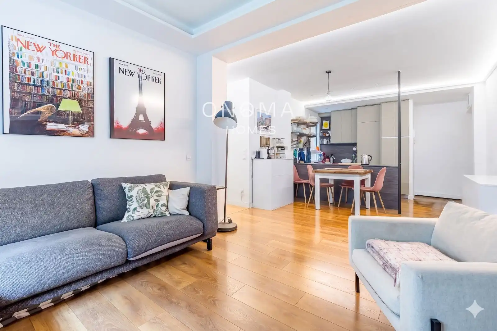 Sala de estar de Piso en venta en Madrid con Aire acondicionado, Calefacción y Parquet