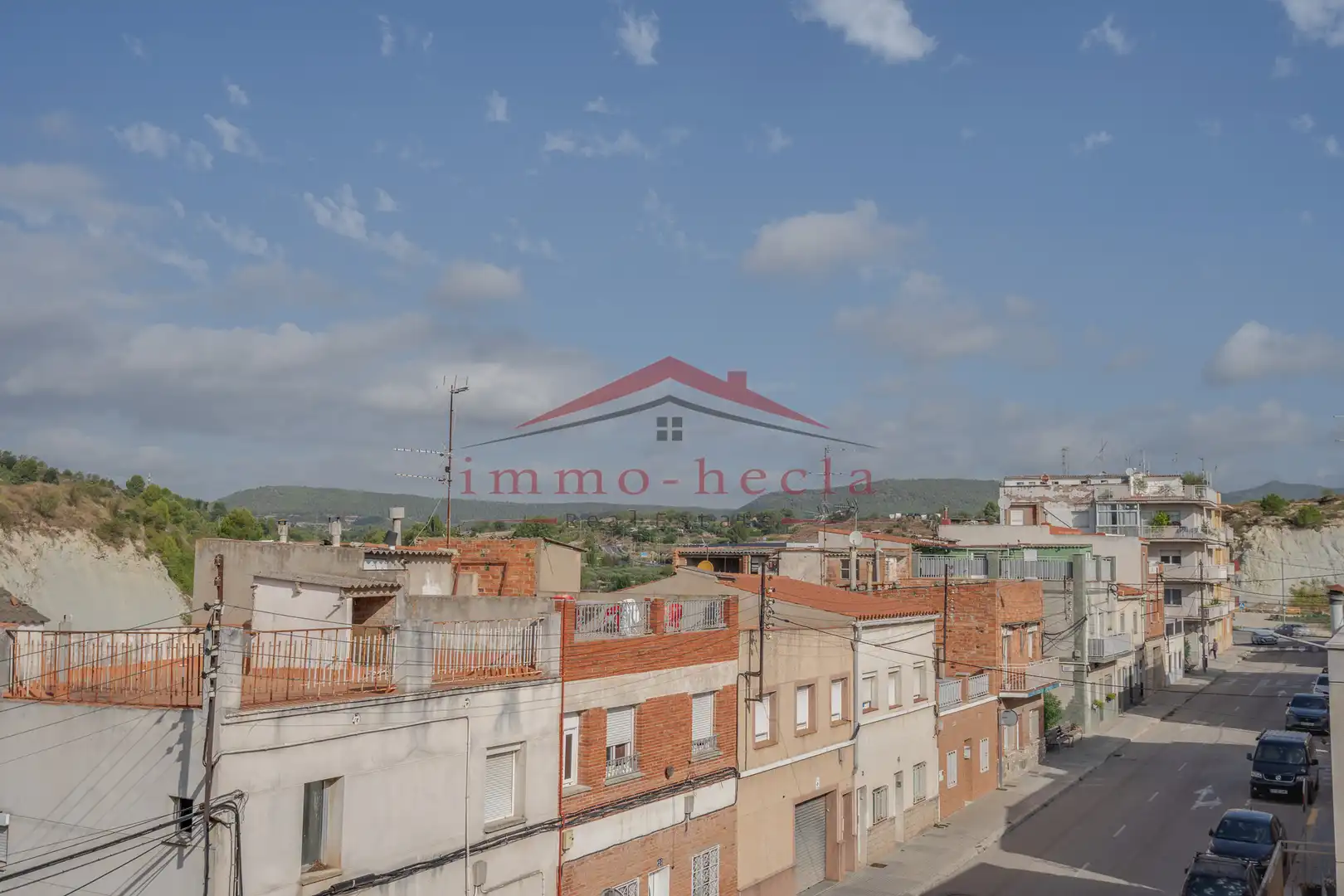 Vista exterior de Pis en venda en Igualada amb Calefacció, Forn i Balcó