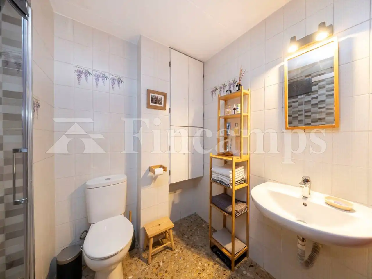 Badezimmer von Wohnung zum Verkauf in Sabadell mit Heizung, Terrasse und Balkon