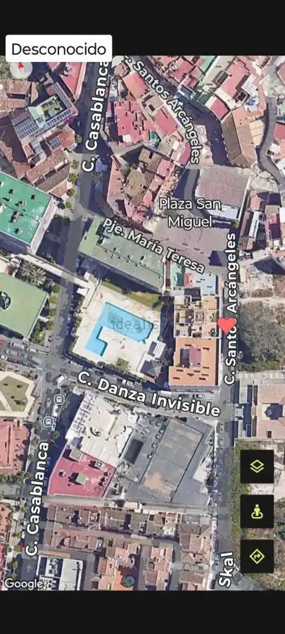 Vista exterior de Garatge en venda en Torremolinos